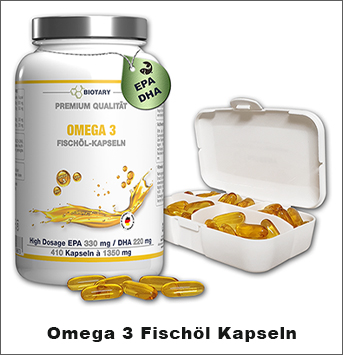 Omega 3 Fischöl Dose